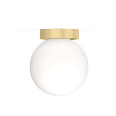 Pablo Lighting Bola Sphere LED Wall / Flushmount Light - Color: White - Si