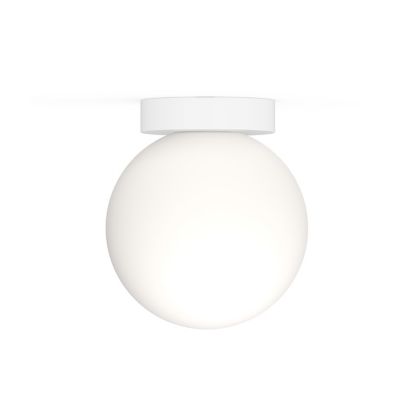 Pablo Lighting Bola Sphere LED Wall / Flushmount Light - Color: White - Si