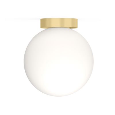 Pablo Lighting Bola Sphere LED Wall / Flushmount Light - Color: White - Si