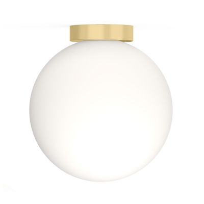 Pablo Lighting Bola Sphere LED Wall / Flushmount Light - Color: White - Si