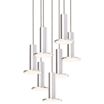 Pablo Lighting Cielo LED Multi-Light Pendant Light - Color: Metallics - Siz