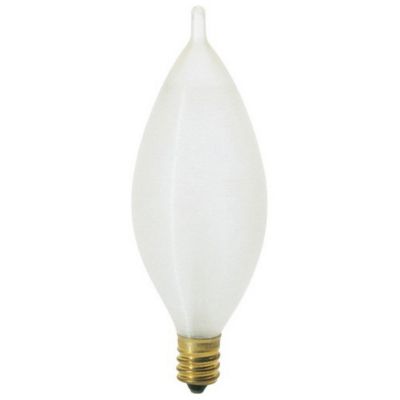 Bulbrite 60W 120V C11 E12 Satin Spun Bulb 4-Pack - 430060-IG