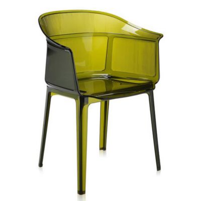 Kartell Papyrus Chair, Set of 2 - Color: Green - G736790