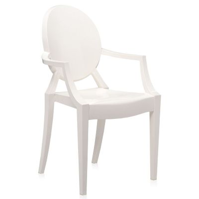 Kartell Louis Ghost Chair Set of 2 - Color: White - G4852/E5