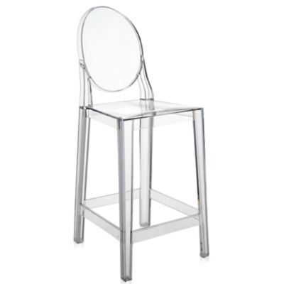 Kartell One More Bar Stool, Set of 2 - Color: Clear - G877882