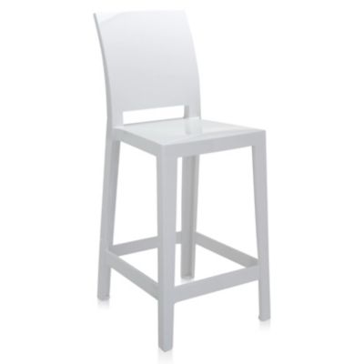 Kartell One More Please Bar Stool, Set of 2 - Color: White - G878486