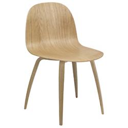 2D Dining Chair Wood Base