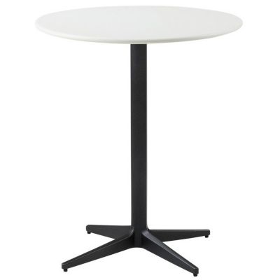Cane-line Drop Round Café Table - Color: White - 50400AL | P60AW