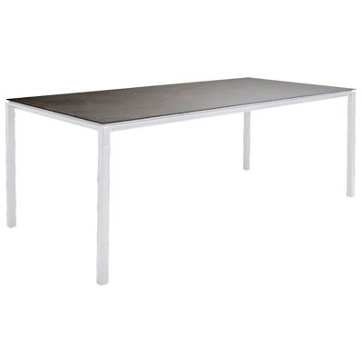 Cane-line Pure Outdoor Dining Table - Color: White - 5085AW | P200X100COB