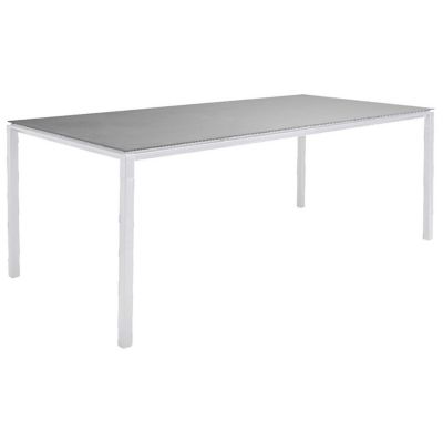 Cane-line Pure Outdoor Dining Table - Color: White - 5085AW | P200X100COG