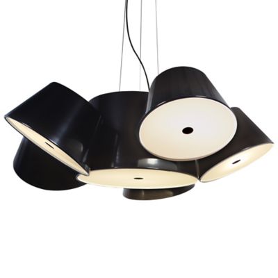 Marset Tam Tam 5 Pendant Light - Color: Cream - Size: 6 light - A633-103 35