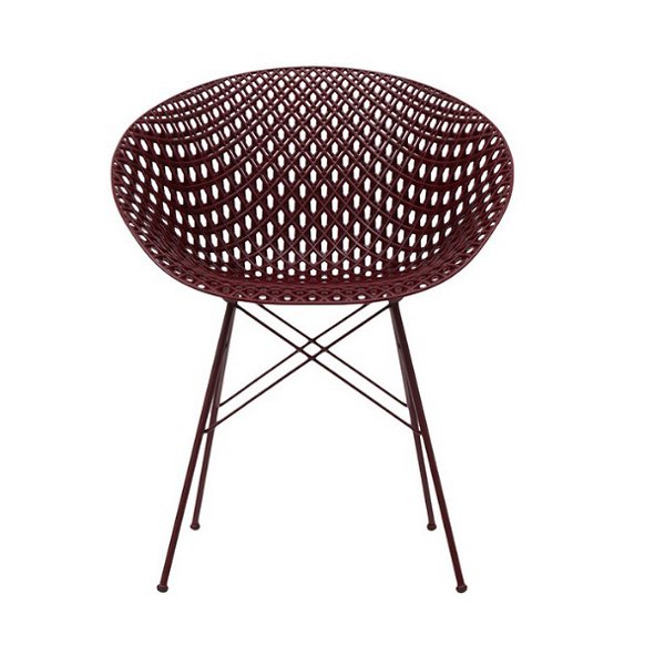 Kartell Smatrik Chair - Set of 2 - Color: Purple - 5834/PR