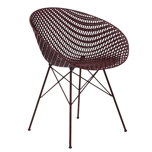 Kartell Smatrik Outdoor Chair - Set of 2 - Color: Purple - 5836/PR