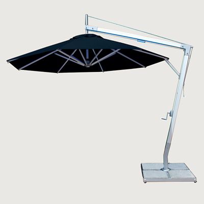 G1990041 Bambrella Santa Ana Round Side Wind Aluminum Canti sku G1990041