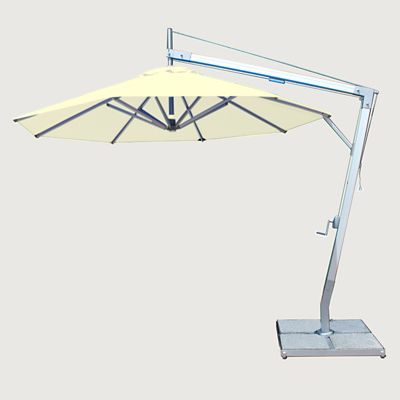 G1990043 Bambrella Santa Ana Round Side Wind Aluminum Canti sku G1990043