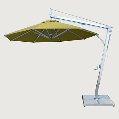 G1990045 Bambrella Santa Ana Round Side Wind Aluminum Canti sku G1990045