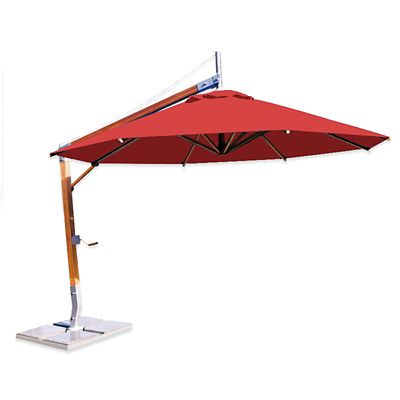 G1990273 Bambrella Sirocco Round Side Wind Bamboo Cantileve sku G1990273