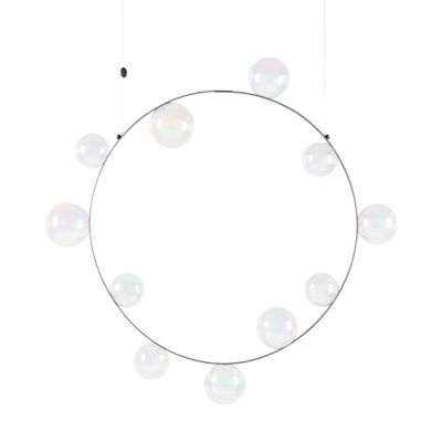 Moooi Hubble Bubble 11 LED Chandelier - Color: Silver - 8718282351308 | 871