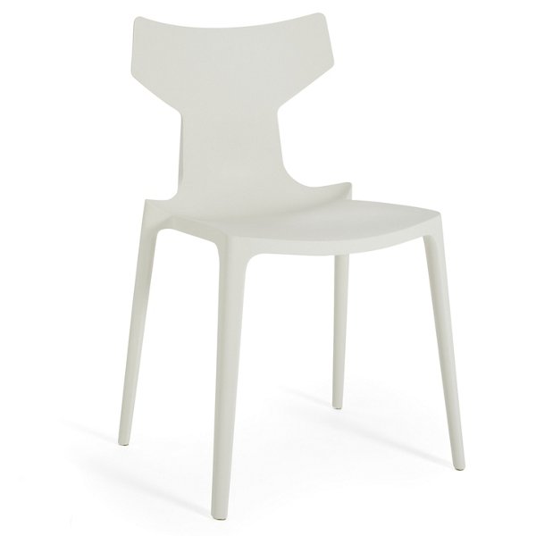 Kartell Re-Chair Dining Chair, Set of 2 - Color: White - 5803/03 | 5803/03