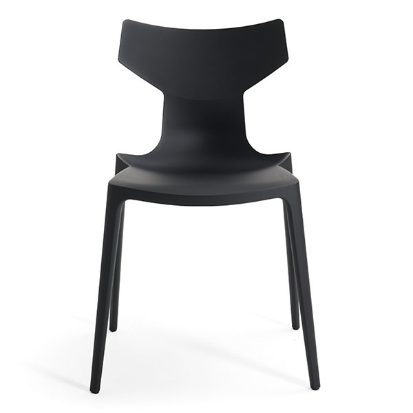 Kartell Re-Chair Dining Chair, Set of 2 - Color: Black - 5803/09 | 5803/09