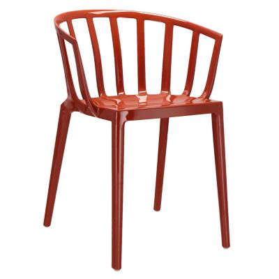 Kartell Venice Armchair, Set of 2 - Color: Red - 5806/15 | 5806/15