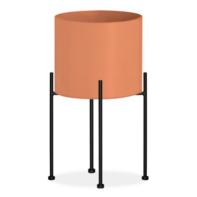 Monstruosus Model One Planter with Stand - Color: Black - 100269261 | 10018