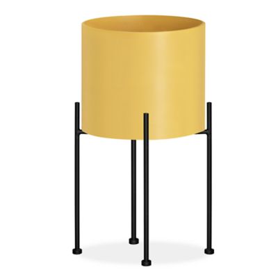 Monstruosus Model One Planter with Stand - Color: Black - 100171145 | 10018