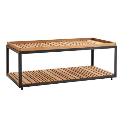 G2321733 Cane-line Level Outdoor Coffee Table - Color: Brow sku G2321733