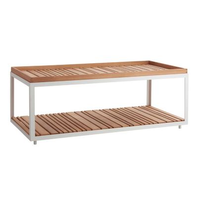 Cane-line Level Outdoor Coffee Table - Color: Brown - 5009AW | P5009T