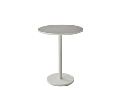 Cane-line Go Cafe Outdoor Table - Color: White - P60AW | 5042AW