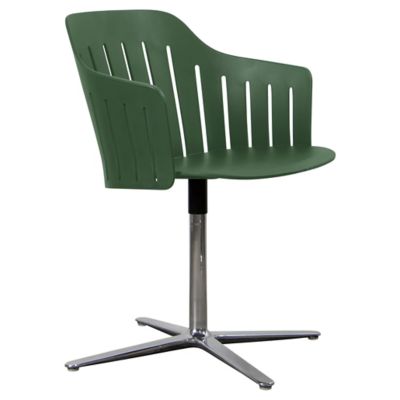 Cane-line Choice Indoor Chair, Swivel Base - Color: Green - 54500PPDUG | 74