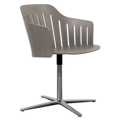 Cane-line Choice Indoor Chair, Swivel Base - Color: Grey - 54500PPT | 74504