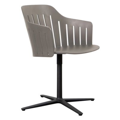 Cane-line Choice Indoor Chair, Swivel Base - Color: Grey - 54500PPT | 74504