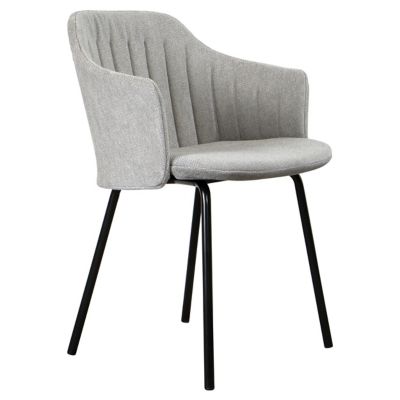 Cane-line Choice Indoor Chair with Seat/Back Covers, Steel Base in Brown