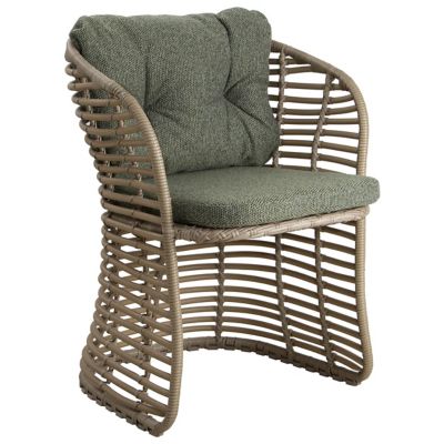 Cane-line Basket Outdoor Chair in Green