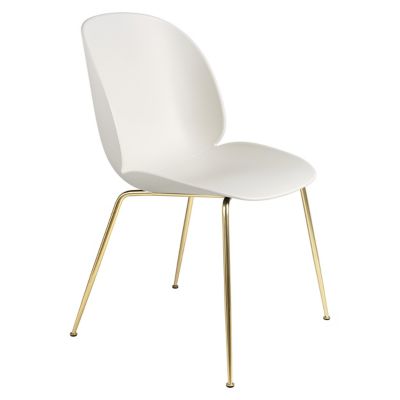 G2405240 GUBI Beetle Dining Chair - Conic Base - Color: Whi sku G2405240