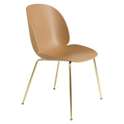 G2405241 GUBI Beetle Dining Chair - Conic Base - Color: Bro sku G2405241