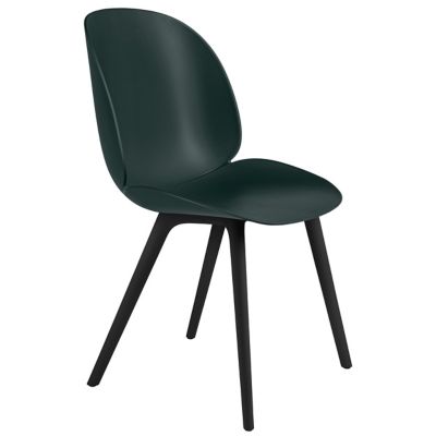 GUBI Beetle Dining Chair - Plastic Base - Color: Green - 10005207 | 1006869