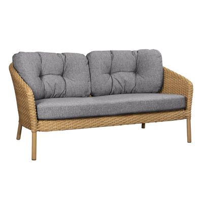 G2414180 Cane-line Ocean 2 Seater Outdoor Sofa - Color: Whi sku G2414180