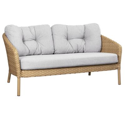 G2414181 Cane-line Ocean 2 Seater Outdoor Sofa - Color: Gre sku G2414181