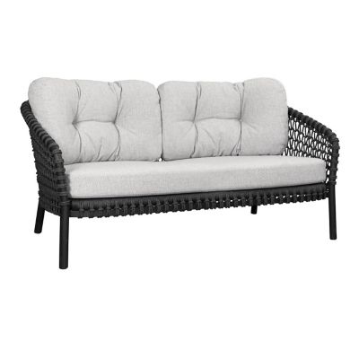 G2414185 Cane-line Ocean 2 Seater Outdoor Sofa - Color: Bro sku G2414185