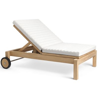 G2419096 Carl Hansen AH604 Outdoor Lounger with Cushion - C sku G2419096