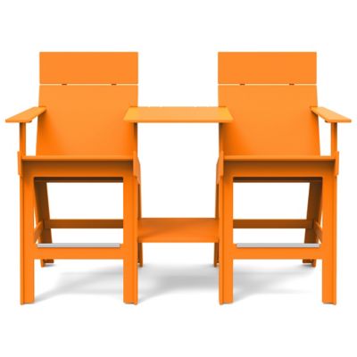 Loll Designs Lollygagger Hi-rise Chair Set with Square Bridge - Color: Oran