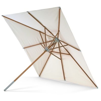 Fritz Hansen (Lightyears) Atlantis Square Umbrella with Stand - Color: Whit