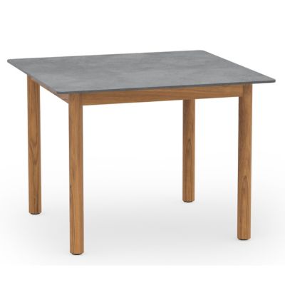 Skargaarden Koster Outdoor Square Dining Table - Color: Grey - KOSDT98-BASE