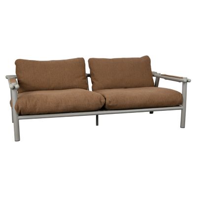 G2513701 Cane-line Sticks Outdoor 2-Seater Sofa - Color: Br sku G2513701