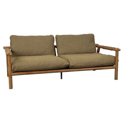 G2513706 Cane-line Sticks Outdoor 2-Seater Sofa - Color: Ye sku G2513706