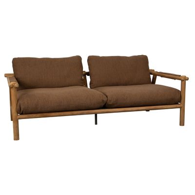 G2513707 Cane-line Sticks Outdoor 2-Seater Sofa - Color: Br sku G2513707