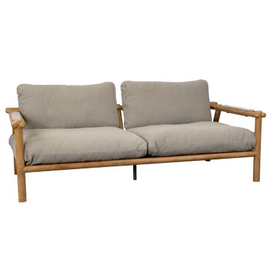 Cane-line Sticks Outdoor 2-Seater Sofa - Color: Grey - 55812T | 55812Y307