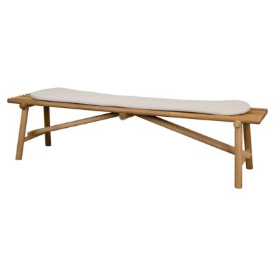 Cane-line Sticks Outdoor Bench - Color: Grey - 55801YS92 | 55801T